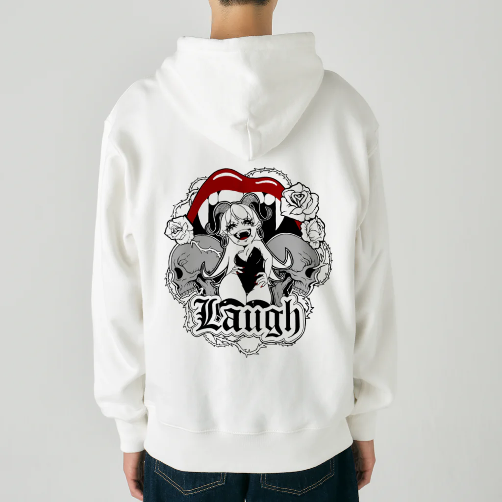 YuumiのLaugh Heavyweight Zip Hoodie