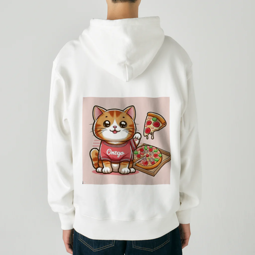 いろいろTOSIVOのピザでも食っとけや！ねこピザパーティーの開催です Heavyweight Zip Hoodie