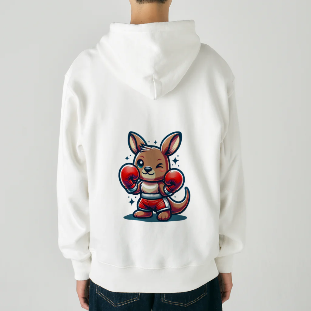 Mushikingのカンガルーボクサー Heavyweight Zip Hoodie