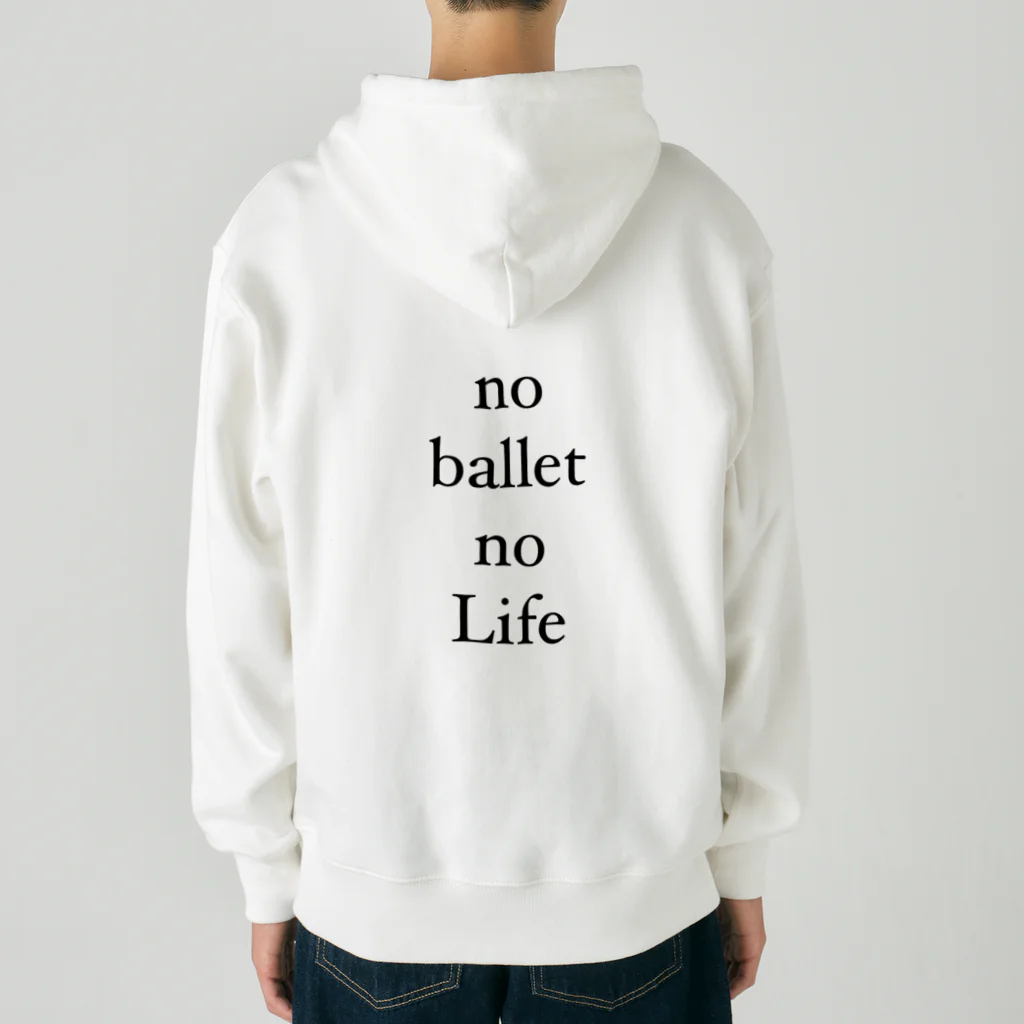 ballet_etのNoballetNoLife ヘビーウェイトジップパーカー