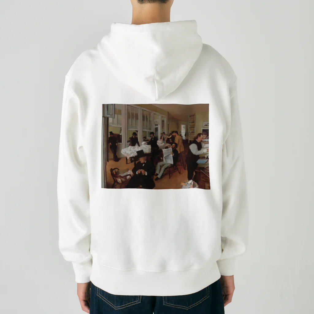 世界美術商店のニューオーリンズの綿花取引所 / A Cotton Office in New Orleans Heavyweight Zip Hoodie