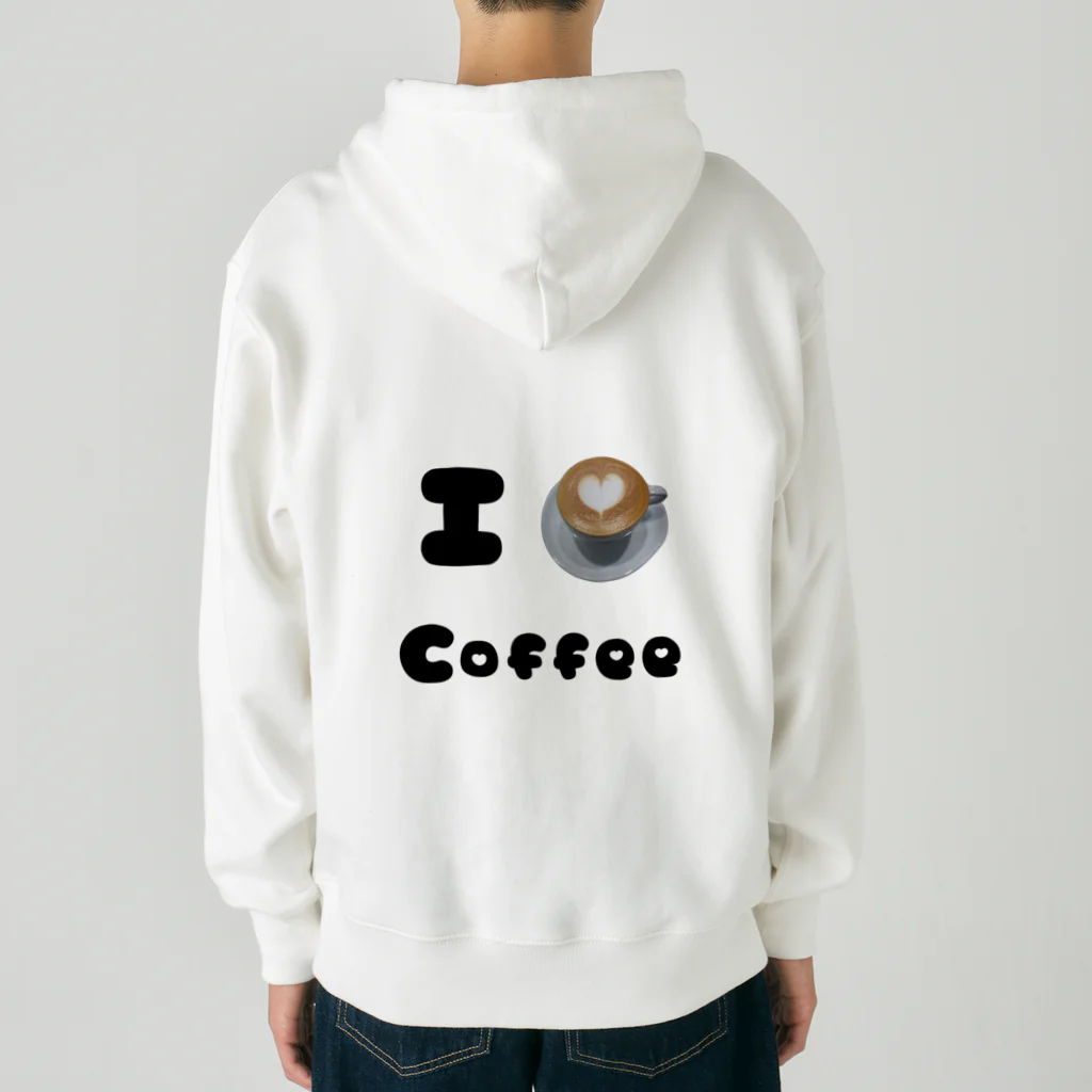 BIMAMECOFFEEのI♡coffee Heavyweight Zip Hoodie