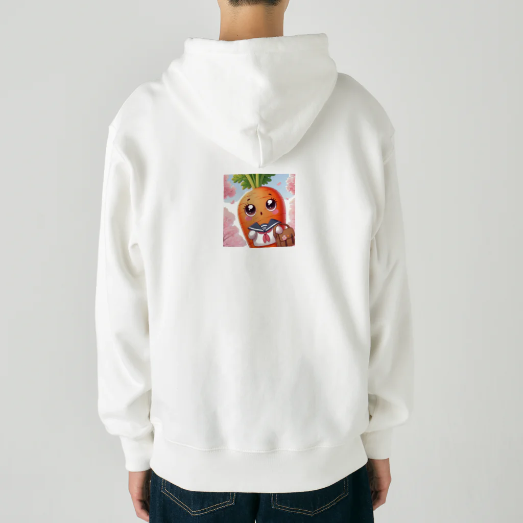 ハートフルのキャロット姫のドキドキSchool！ Heavyweight Zip Hoodie