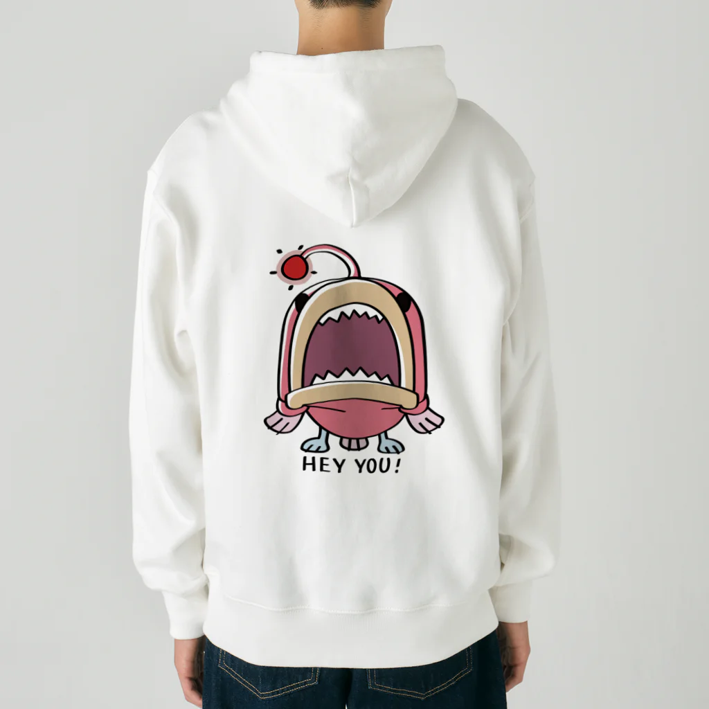 イラスト MONYAAT の海の底のあんこ姫*HEY YOU!*A Heavyweight Zip Hoodie