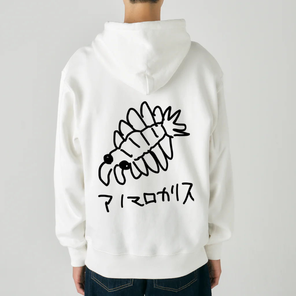 いきものや　のの（別館）のアノマロカリス Heavyweight Zip Hoodie