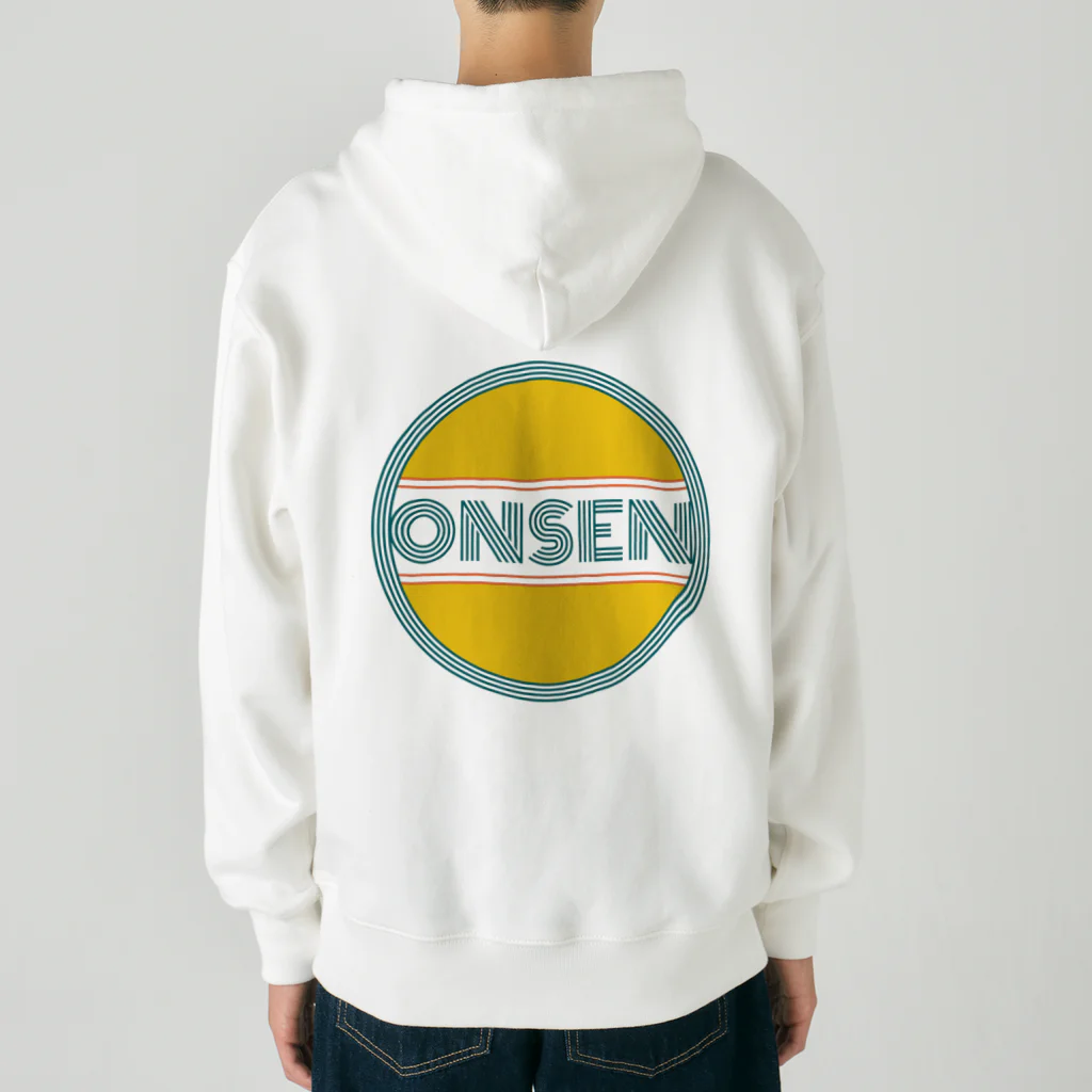 温泉グッズ@ブーさんとキリンの生活のONSEN Heavyweight Zip Hoodie