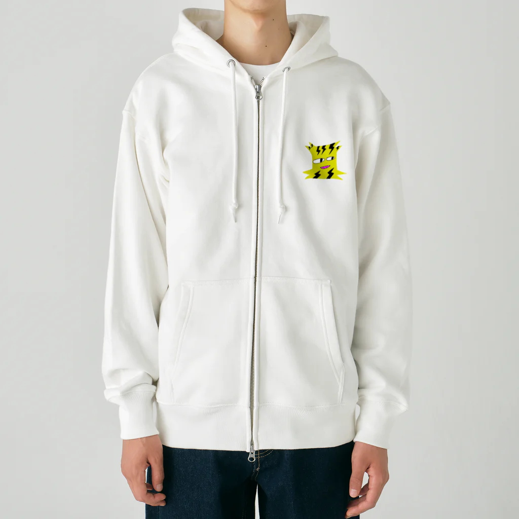 s'sのでんきタイプのあいつ。 Heavyweight Zip Hoodie