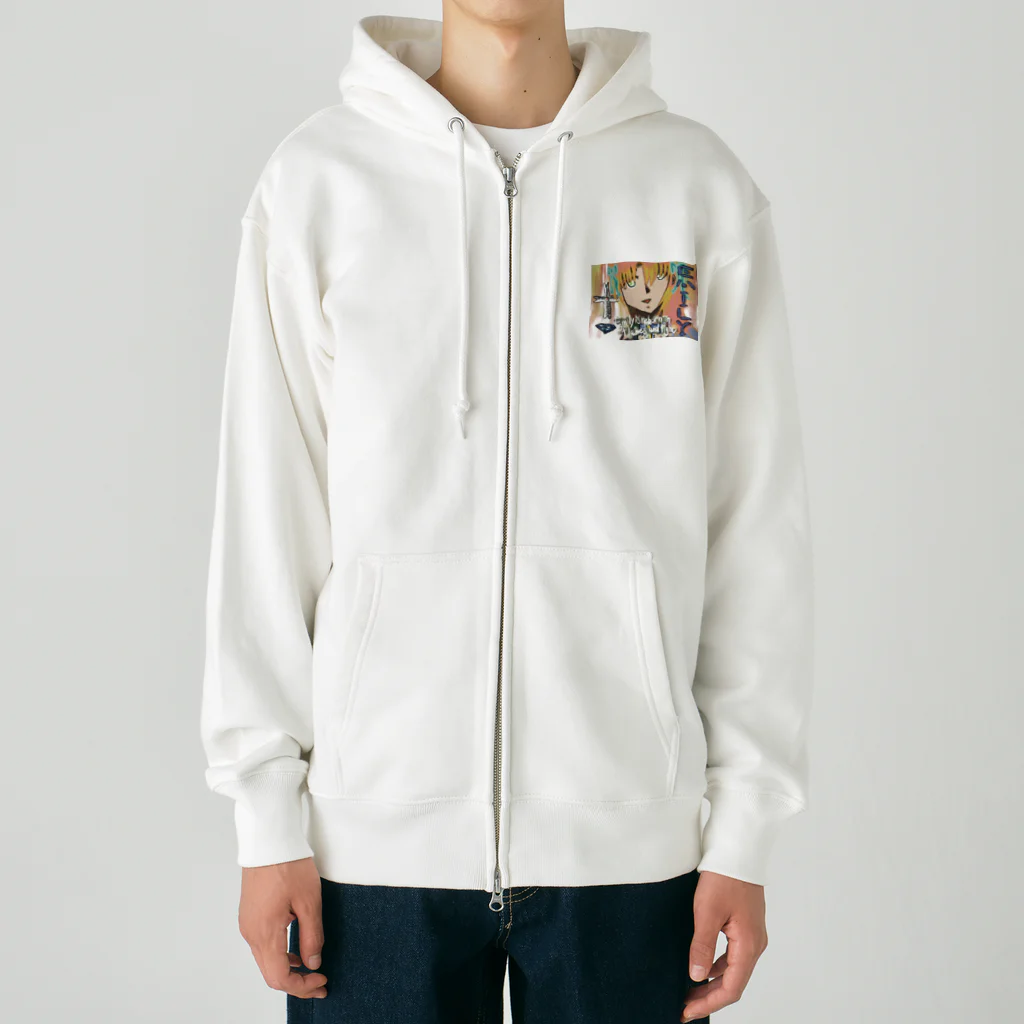 AkironBoy's_Shopのエミリー 【EMILY】 Heavyweight Zip Hoodie