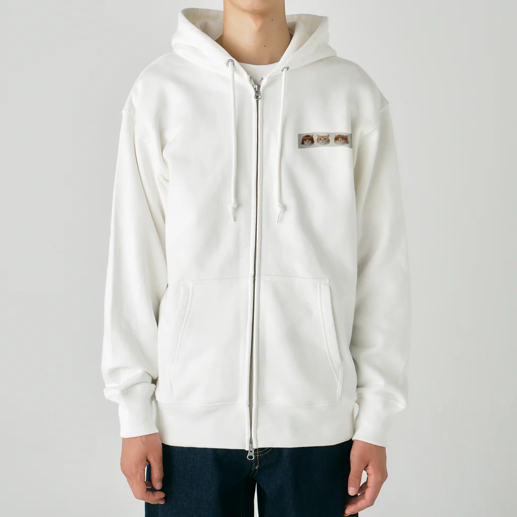 みるまるのみるくん🤔 Heavyweight Zip Hoodie