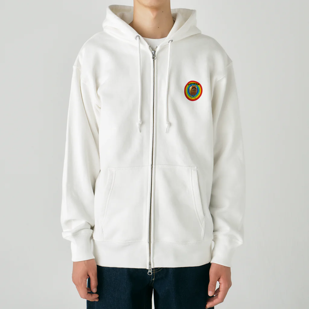 末キチ家のふくびんのパワー！ Heavyweight Zip Hoodie