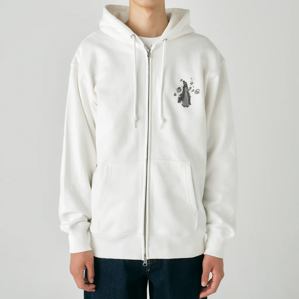 SUB_SCHOLARSの神さま Heavyweight Zip Hoodie