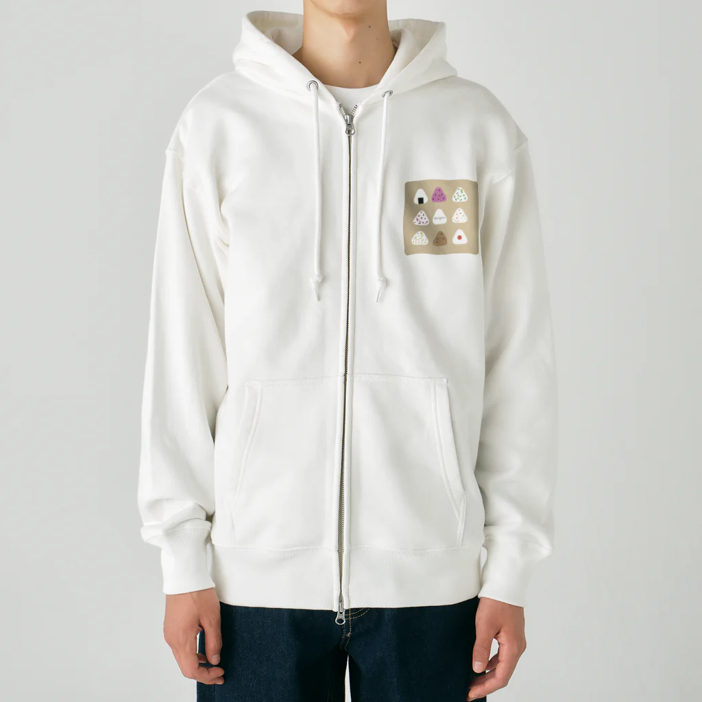 JarieのOnigiri Heavyweight Zip Hoodie