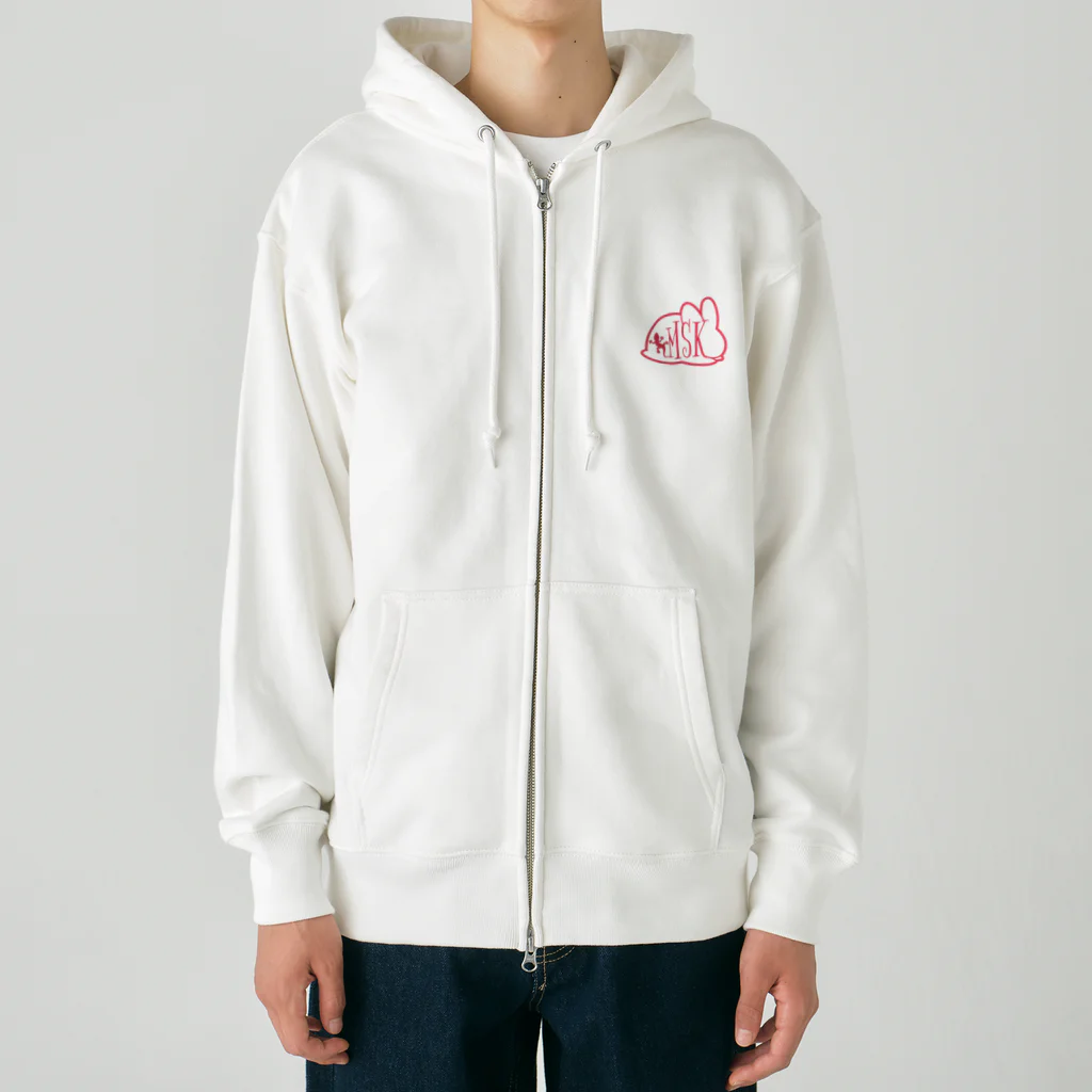 紺野まさき！のMsKグッズ Heavyweight Zip Hoodie