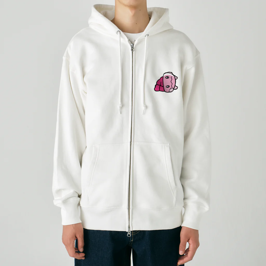 のうみそんのかたむきみそん Heavyweight Zip Hoodie