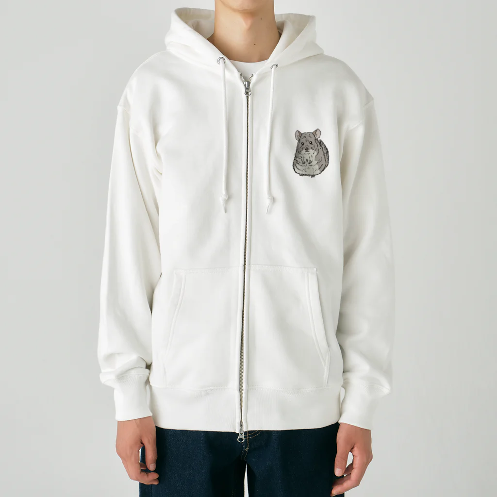 tanuki_msのチンチラ Heavyweight Zip Hoodie