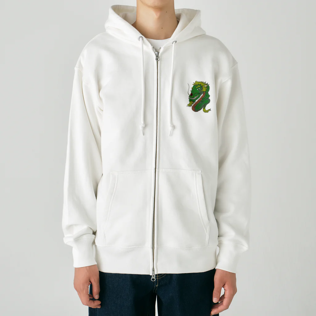 irootokosamuraiの十二支　辰年 Heavyweight Zip Hoodie