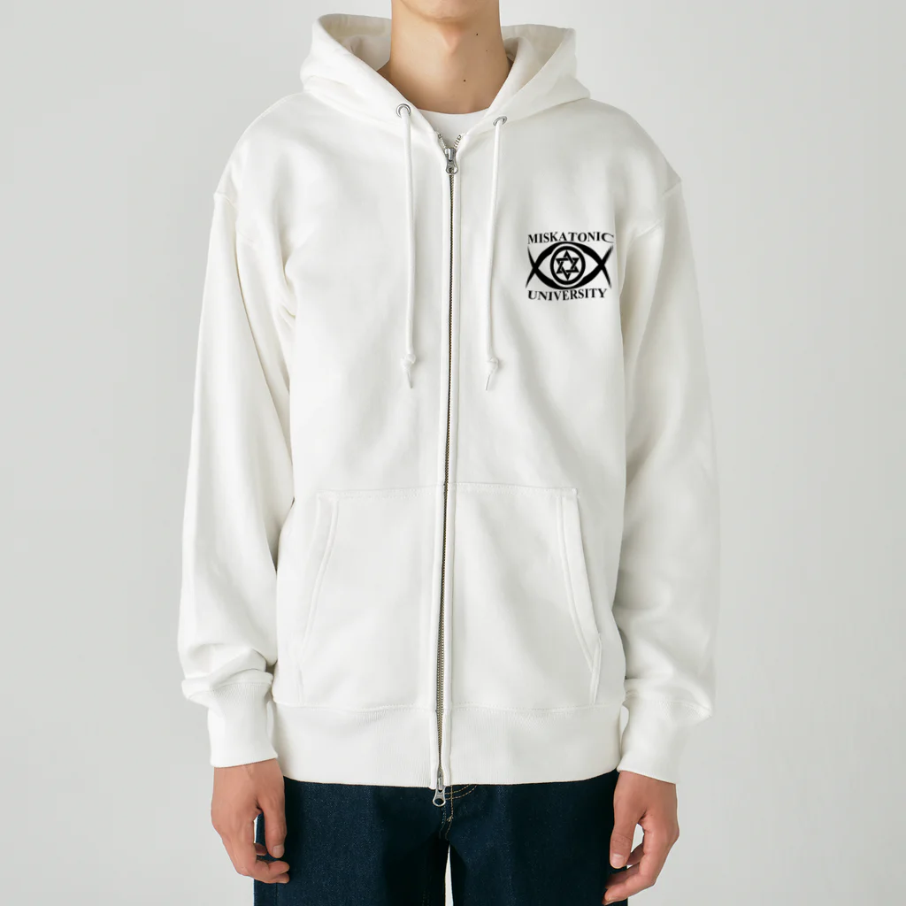 AURA_HYSTERICAのMISKATONIC UNIVERSITY Heavyweight Zip Hoodie