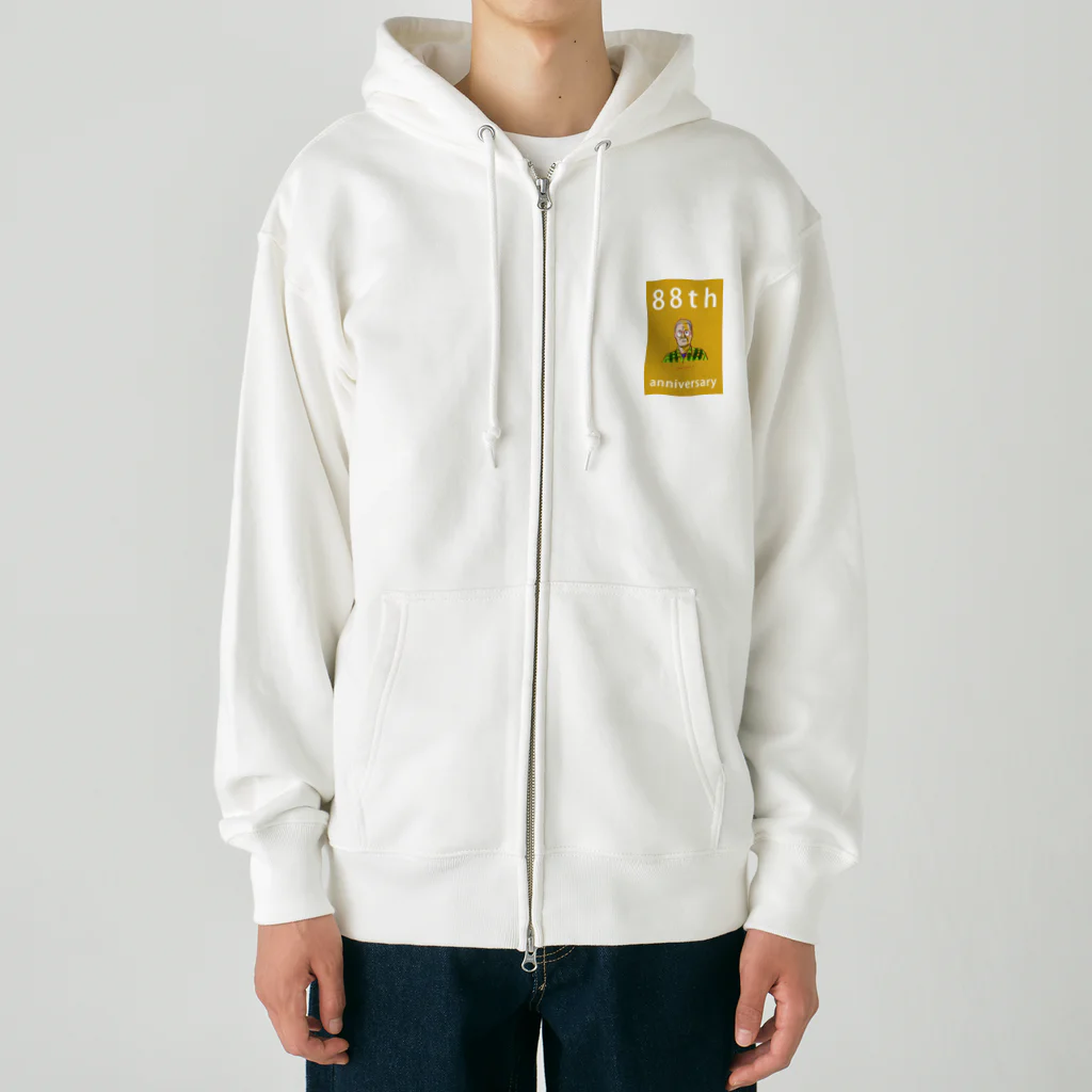 アラフラオオセの88th anniversary limited item Heavyweight Zip Hoodie