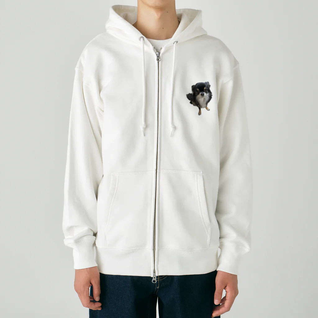 ちわわのりんちゃんのちわわのりんちゃん Heavyweight Zip Hoodie