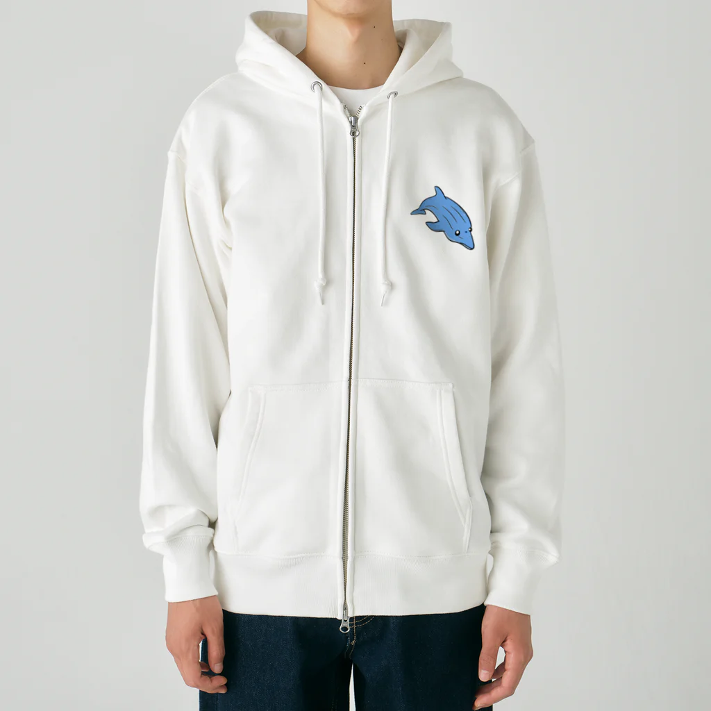 じゅうに（Jyuuni）の0013・イルカ（じゅうにブランド） Heavyweight Zip Hoodie