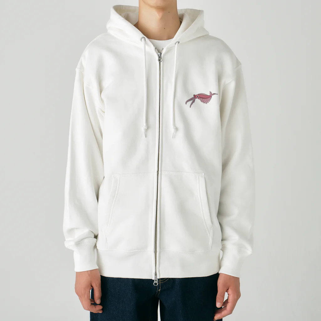 puikkoの古生物　アノマロカリス2 Heavyweight Zip Hoodie