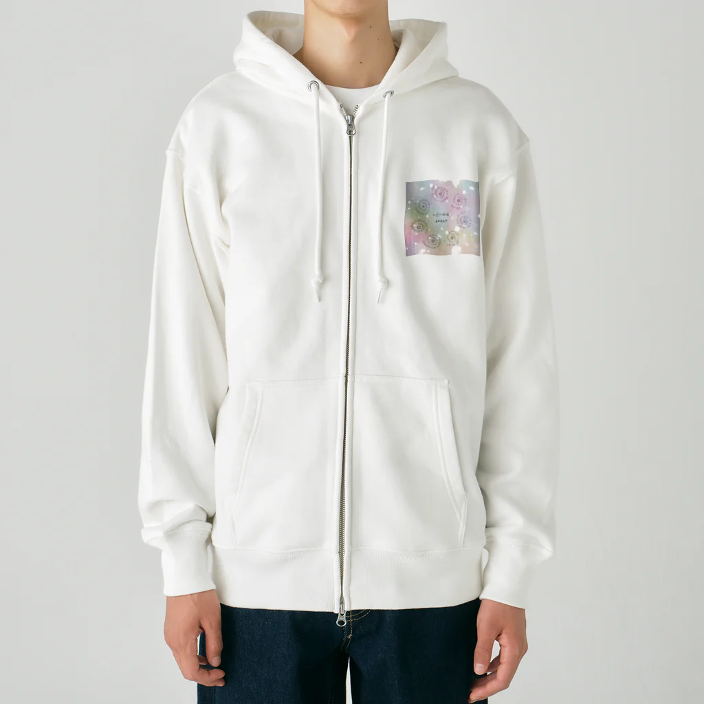 COCONUTchanのカタカムナ第5首から第11首グッズ Heavyweight Zip Hoodie