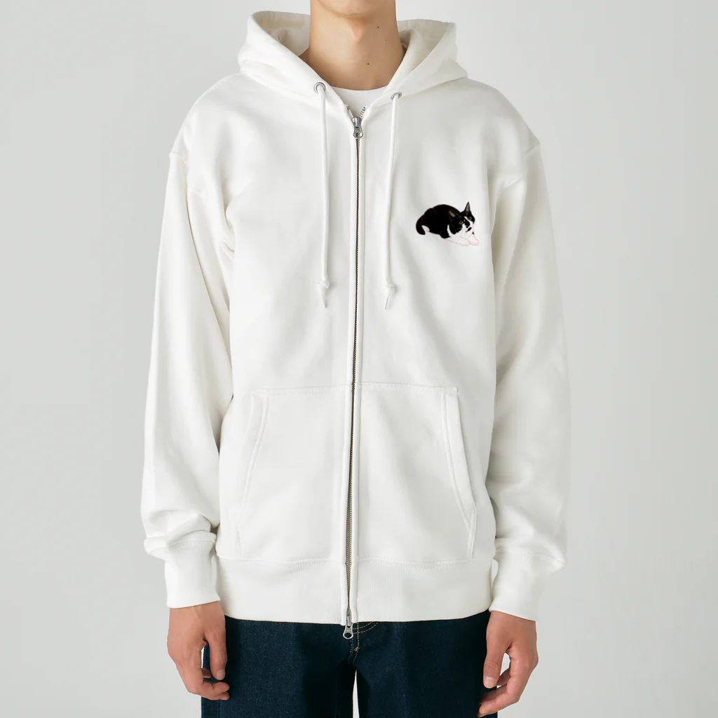 きゅう。のきゅるるんハンターキャット Heavyweight Zip Hoodie