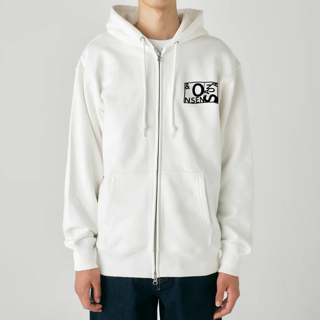 andde31のサウナと温泉黄金比 Heavyweight Zip Hoodie