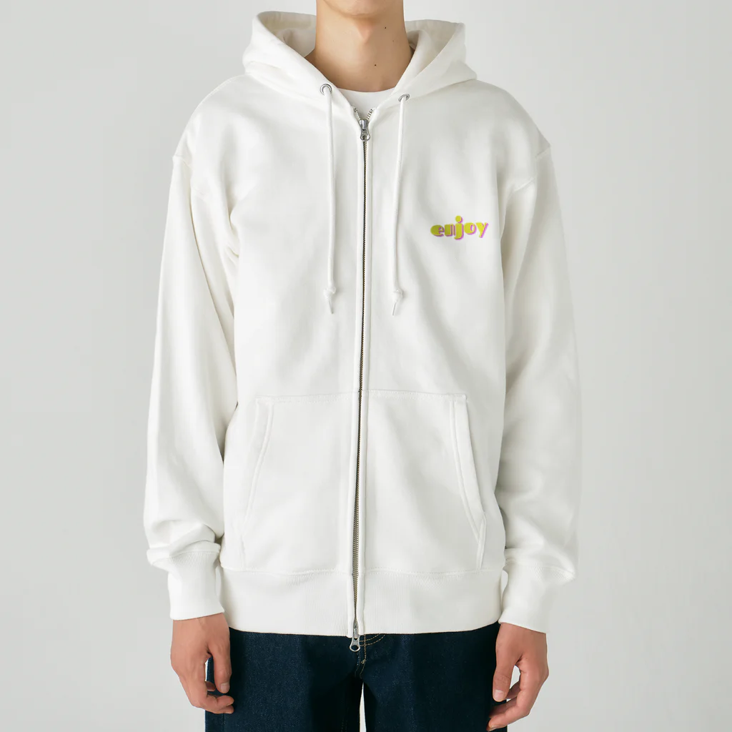 R4PPUKUのenjoy Heavyweight Zip Hoodie