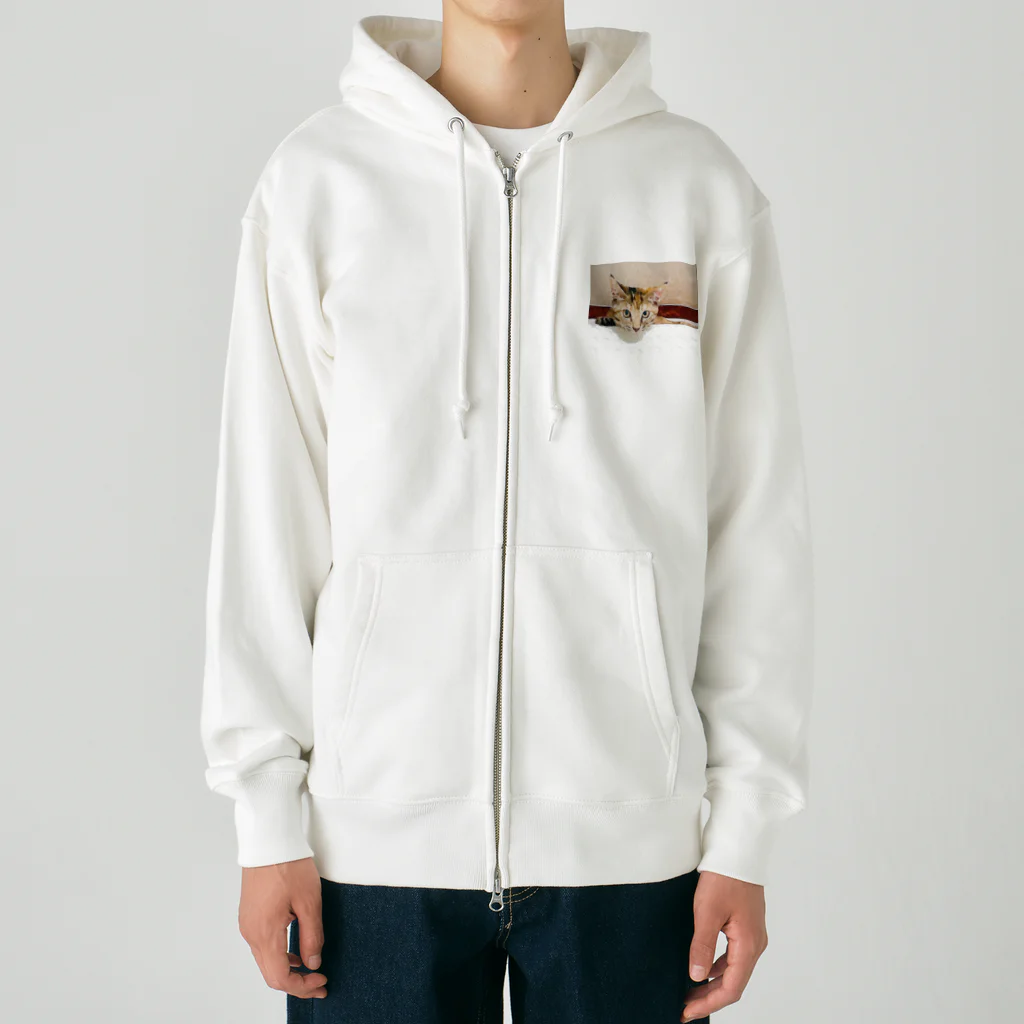 コハクの下僕を見下ろすコハク Heavyweight Zip Hoodie