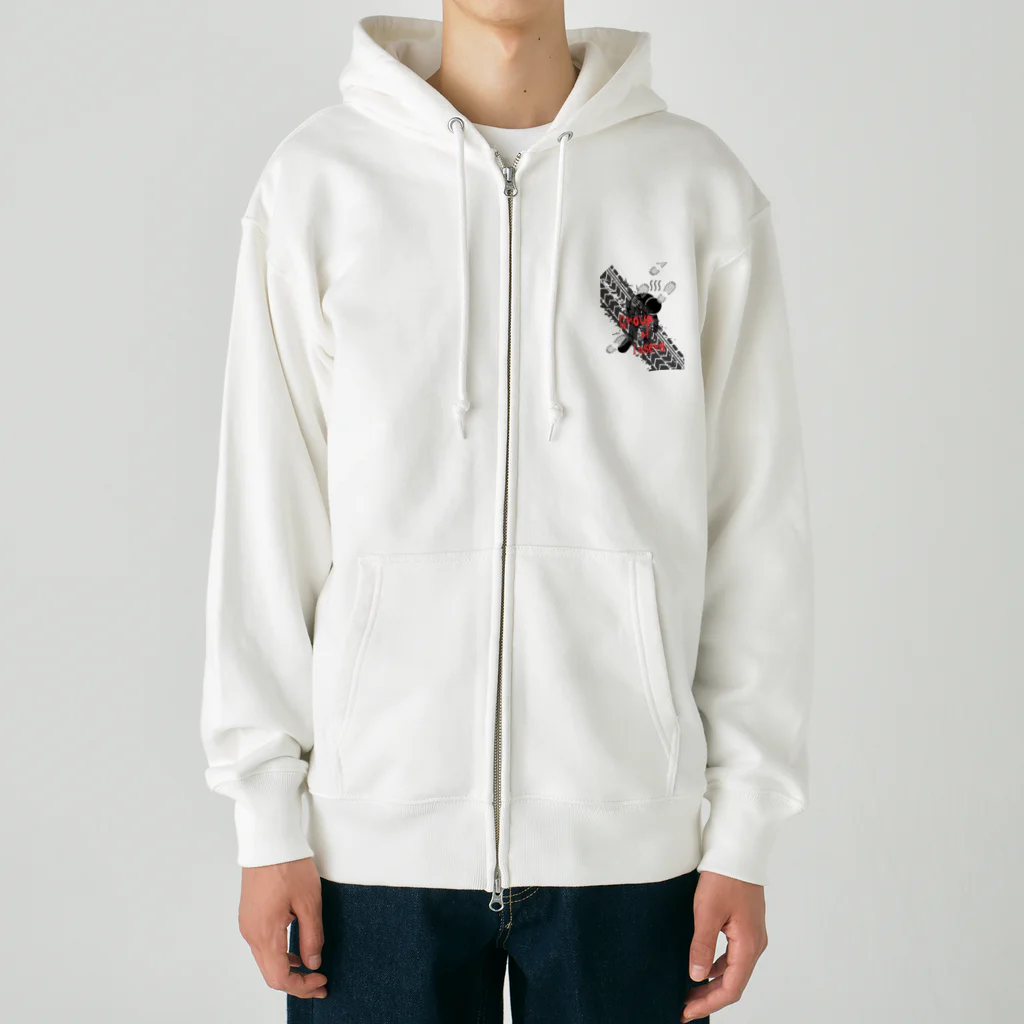 村祭りの負け組 Heavyweight Zip Hoodie