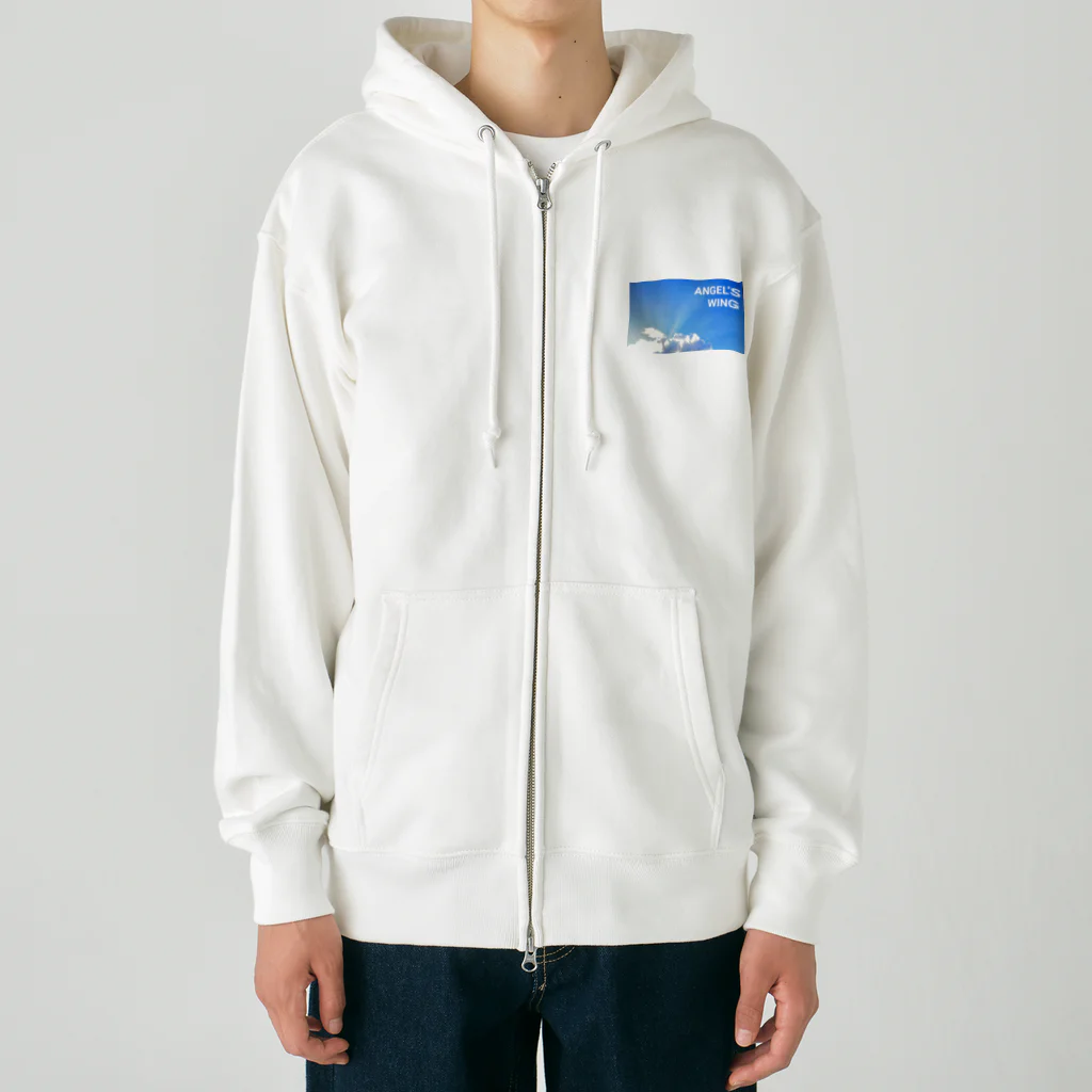 kazu_gの天使の羽！ ANGEL’S  WING Heavyweight Zip Hoodie