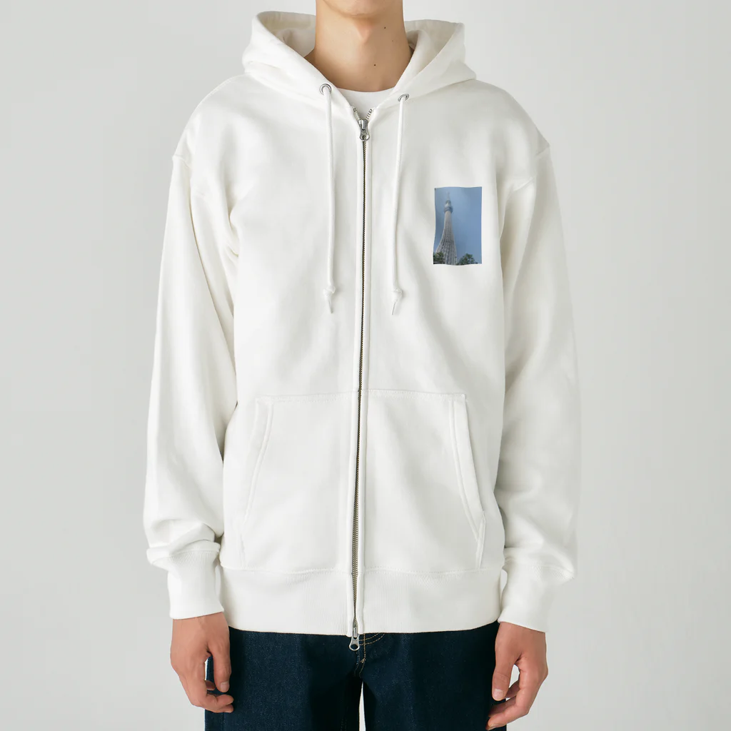 kyurakkoのTOKYO SKYTREE Heavyweight Zip Hoodie