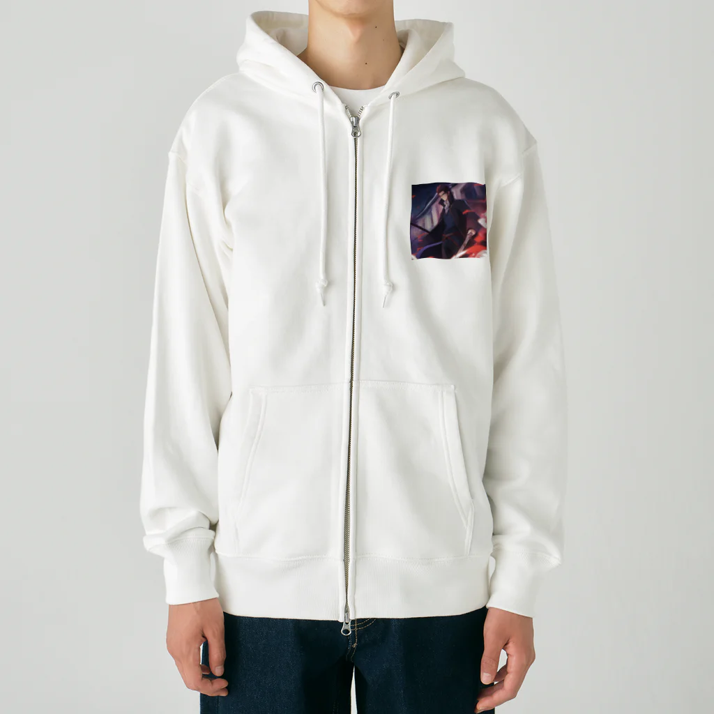 Ryuu_0925のエキサイティングなゲームの挑戦 Heavyweight Zip Hoodie