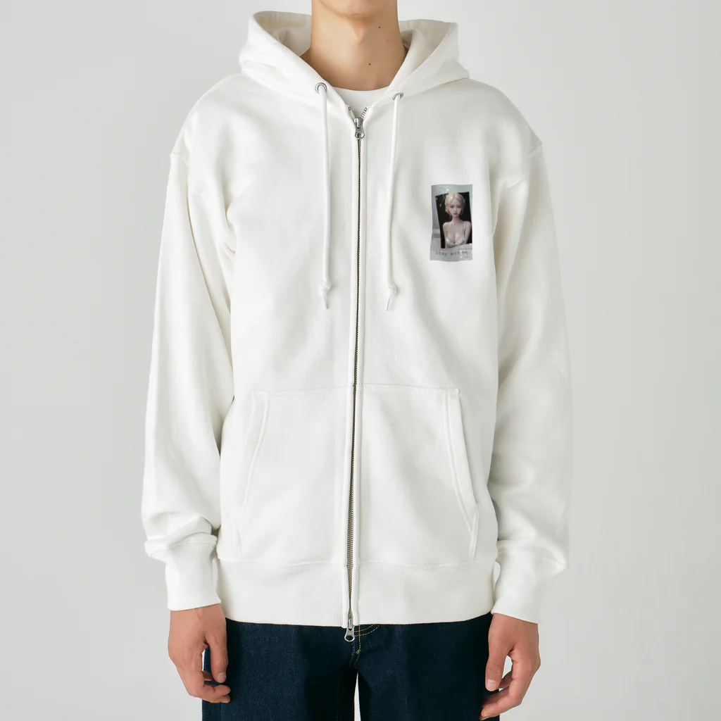 sounya sounyaの美女 図鑑（Stay with me.） Heavyweight Zip Hoodie