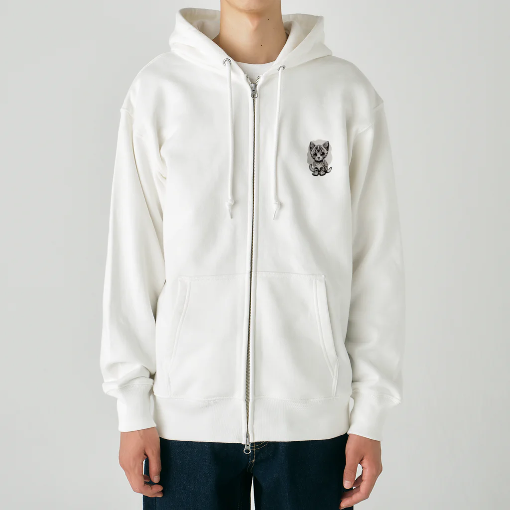 takkoroのショートヘア・スウィーティーズ Heavyweight Zip Hoodie