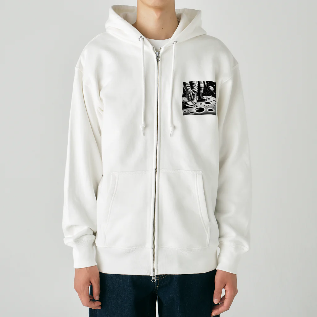 seiya_CosmicPioneerの宇宙、新たな先駆者へ Heavyweight Zip Hoodie