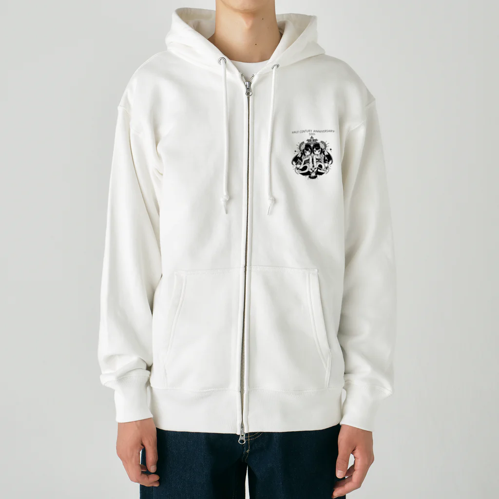 覇王堂（伊吹たかひろ）の50年を祝う Heavyweight Zip Hoodie