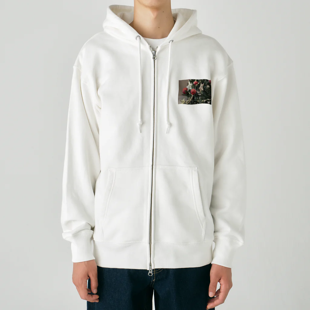 animaroomのクリスマスツリーの飾り Heavyweight Zip Hoodie