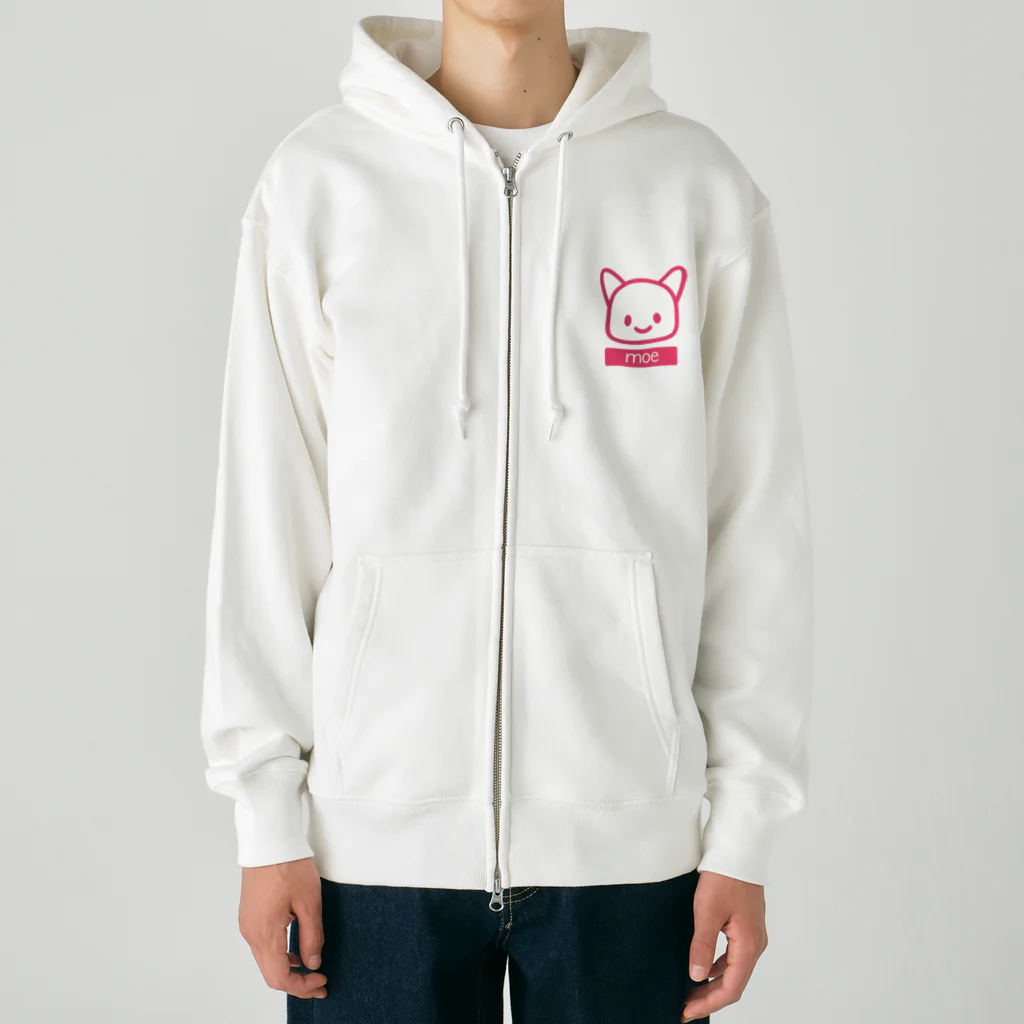 petitringo -プチリンゴ-の子猫のなぁご Heavyweight Zip Hoodie