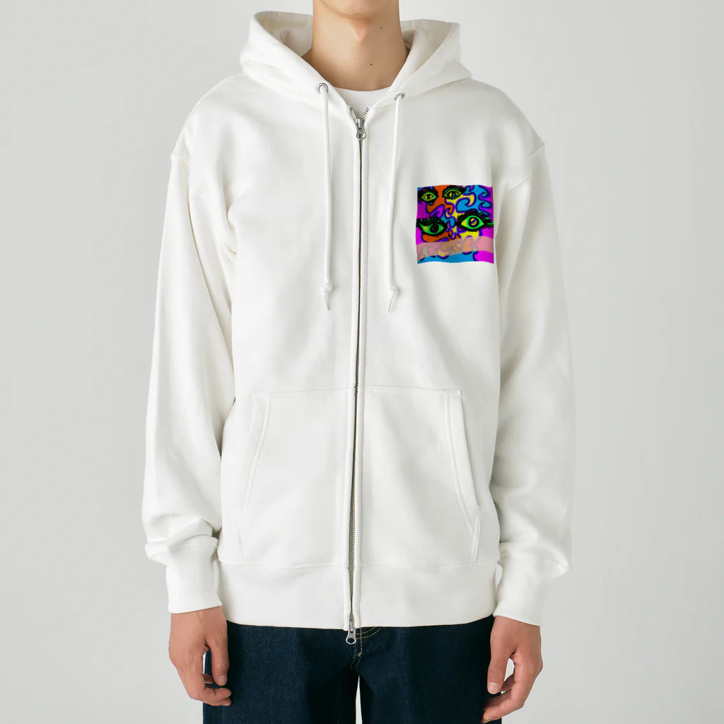 moon_takuanの周囲の目 Heavyweight Zip Hoodie