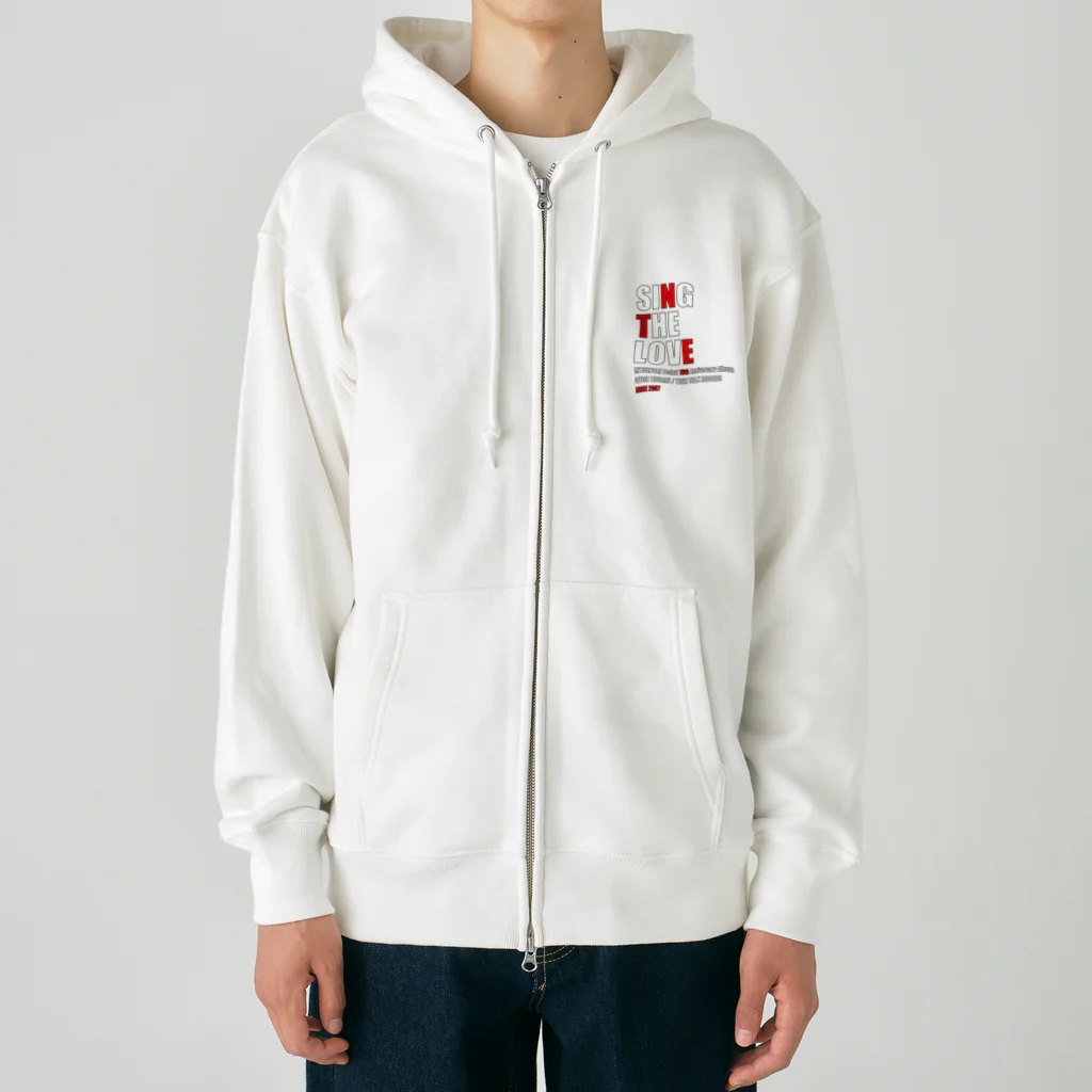 MITSUNORI OFFICIAL SHOPのMITSUNORI デビュー10周年記念デザイン Heavyweight Zip Hoodie