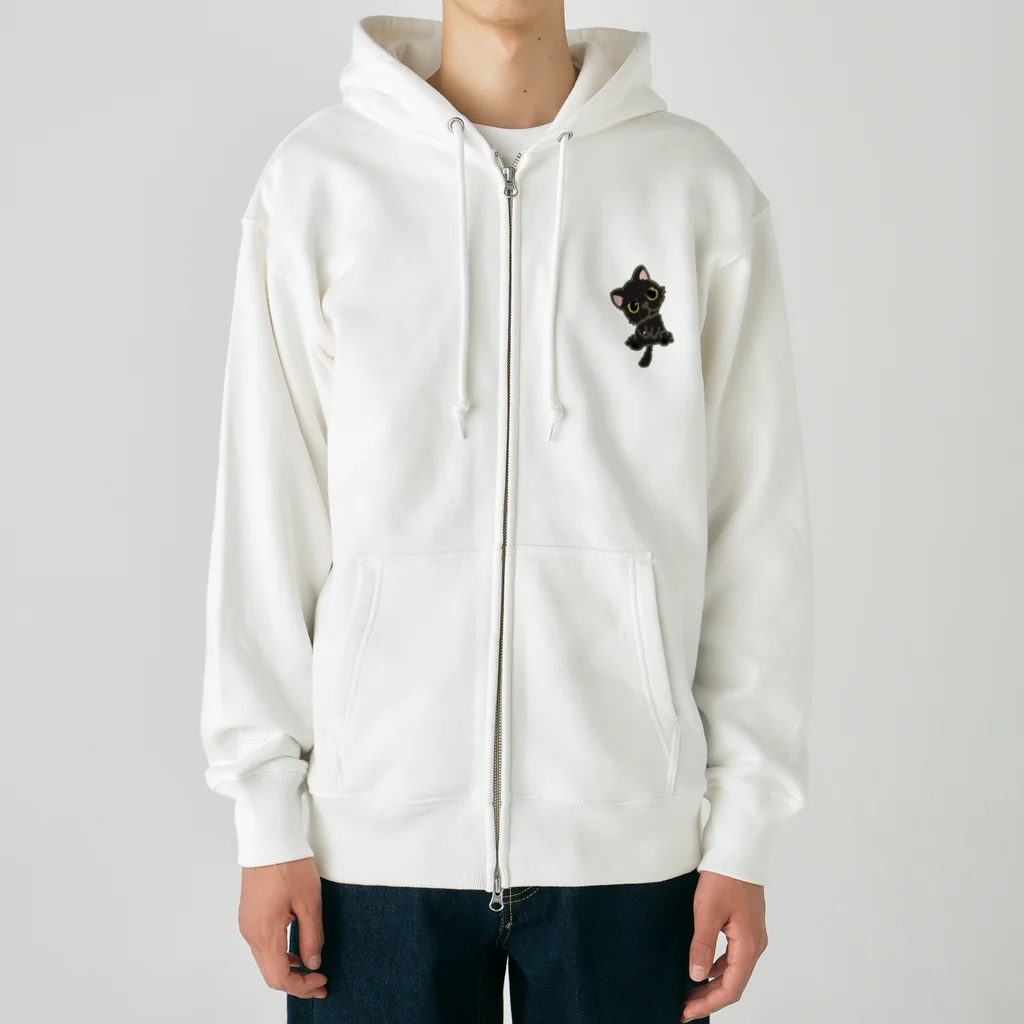 hogokeの保護猫 政宗 Heavyweight Zip Hoodie