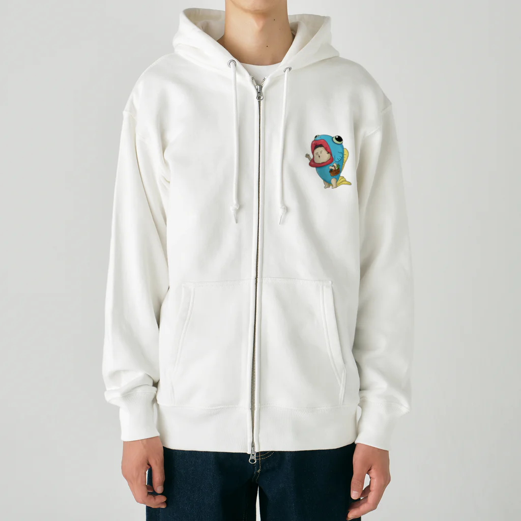 貞子やでのぎょっ！ Heavyweight Zip Hoodie