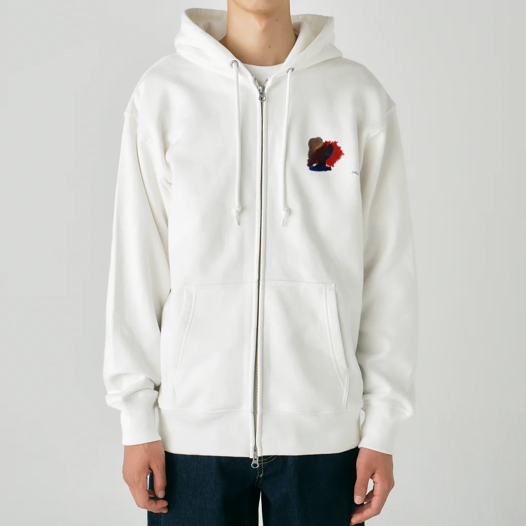 ぴくちゃー55の笑み Heavyweight Zip Hoodie