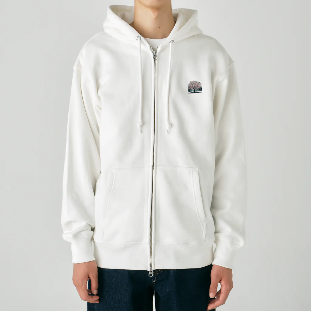 TTT8180の桜 Heavyweight Zip Hoodie