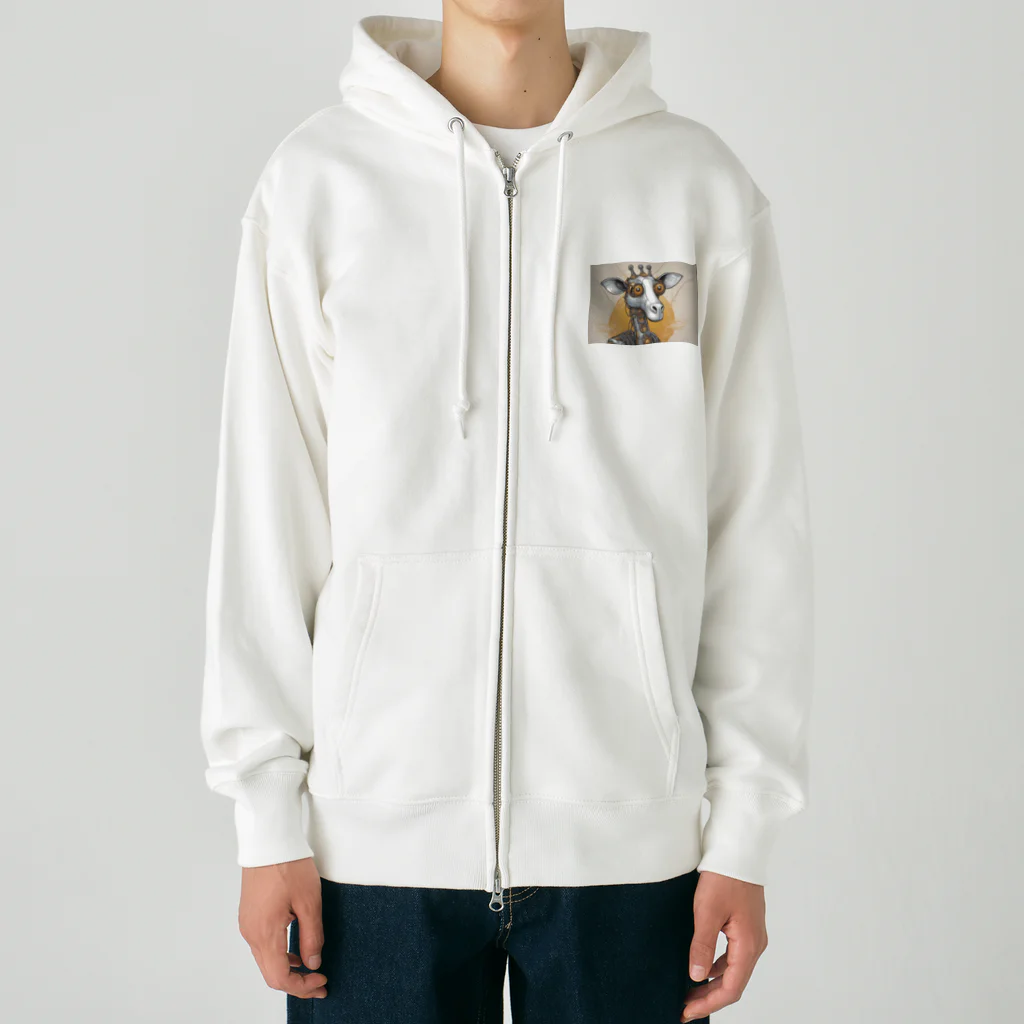 roboaniのロボット×キリン　２ Heavyweight Zip Hoodie