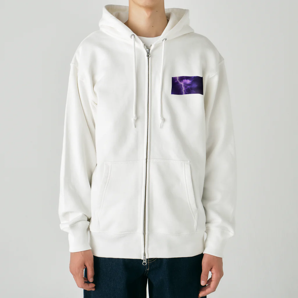 赤い鳥居のサンダジャ Heavyweight Zip Hoodie