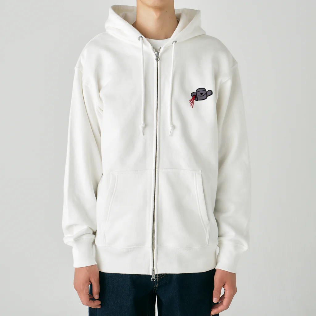 kpnumatの淵っコアラの耳血 Heavyweight Zip Hoodie