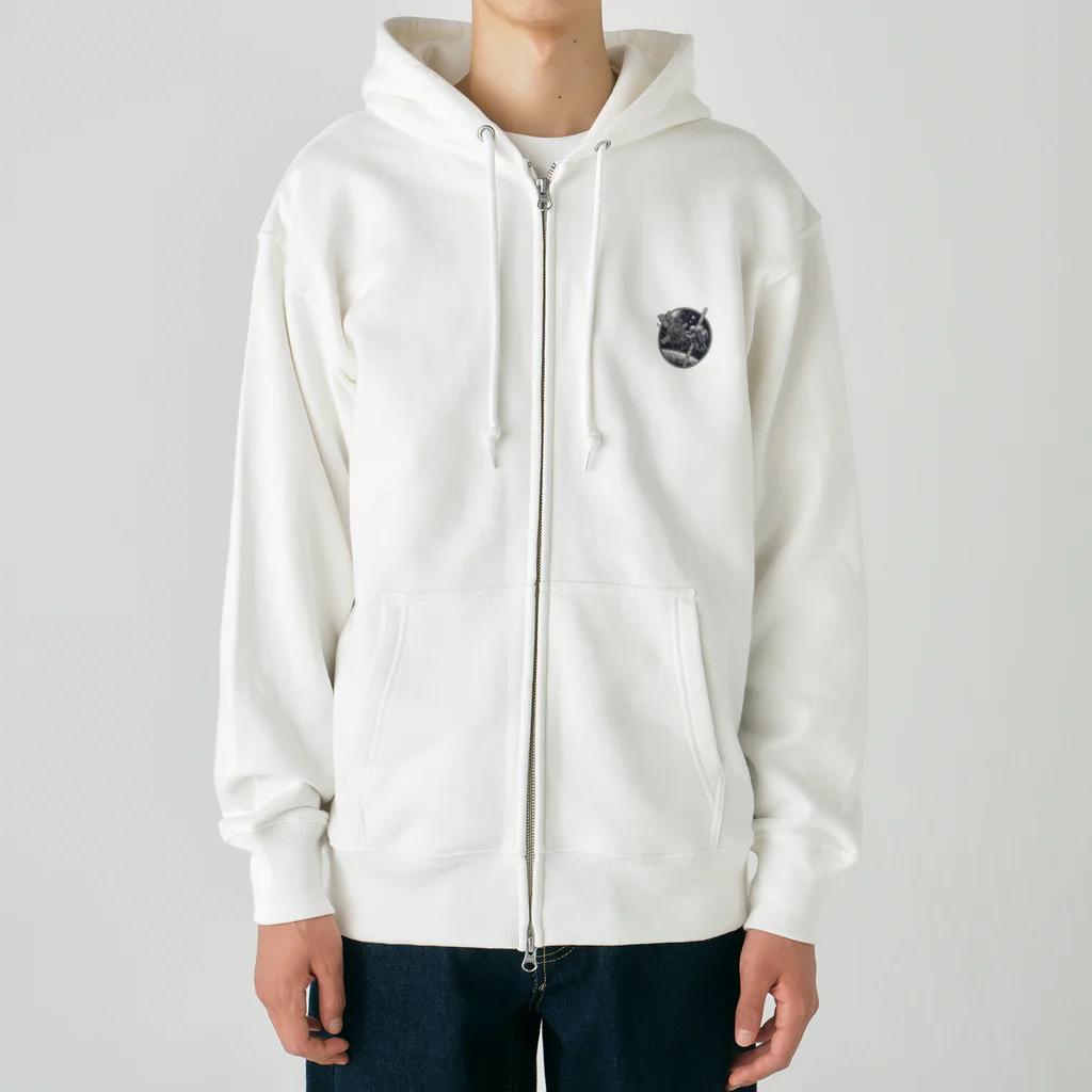 Artist-jの宇宙の舞 Heavyweight Zip Hoodie